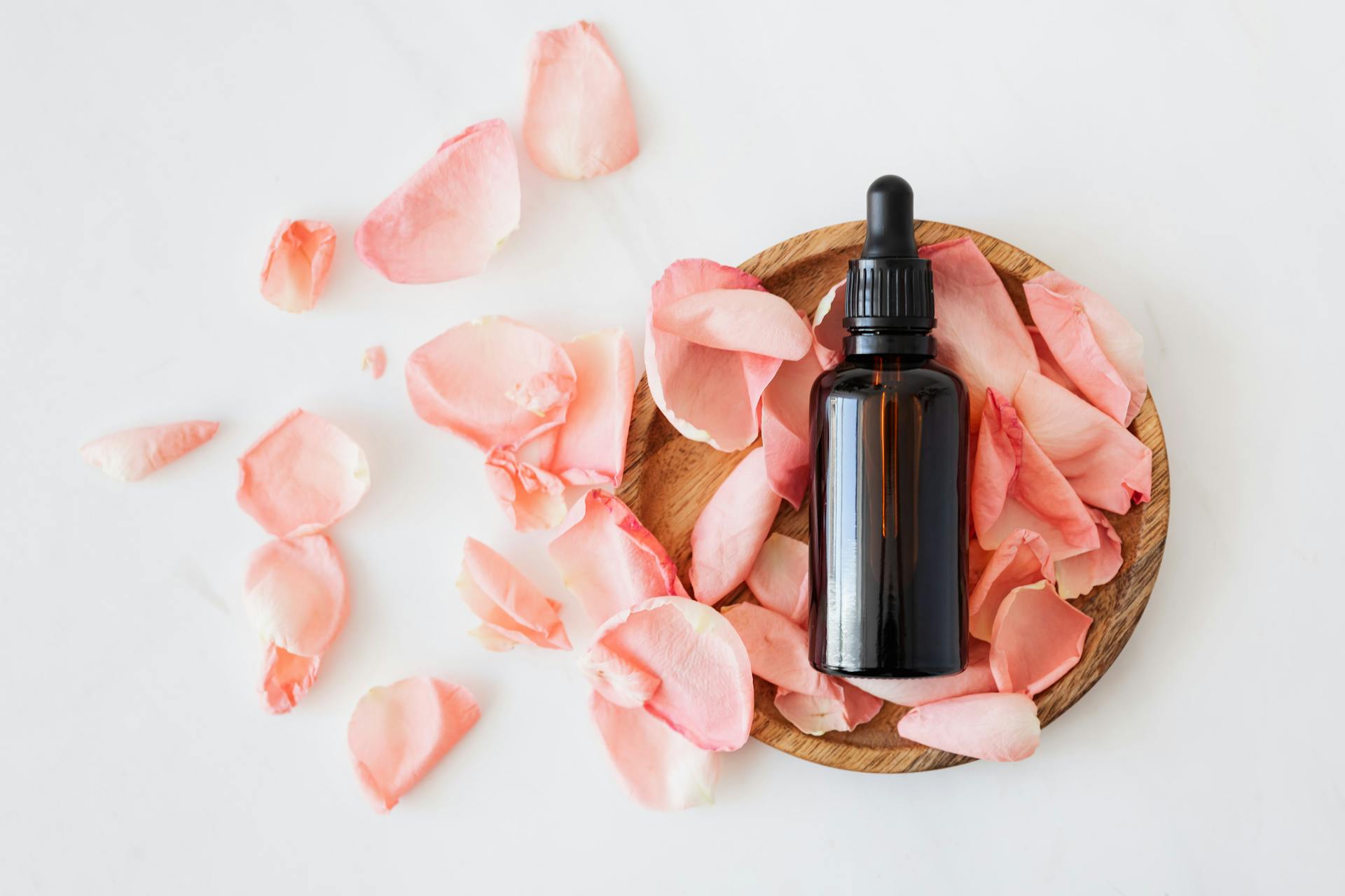 Homemade bath salts and spa products