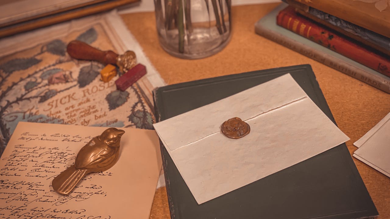 Personalized wedding gift with handwritten note