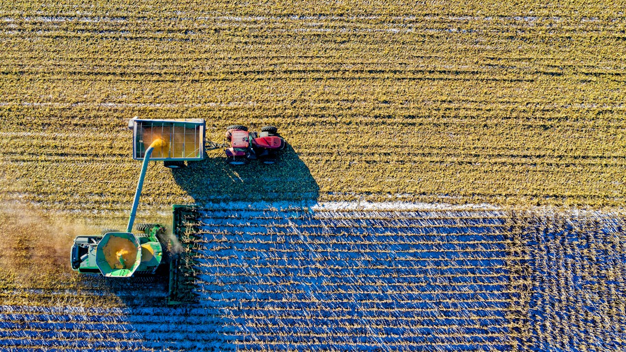 Farming tools and work gloves essential for daily agricultural tasks