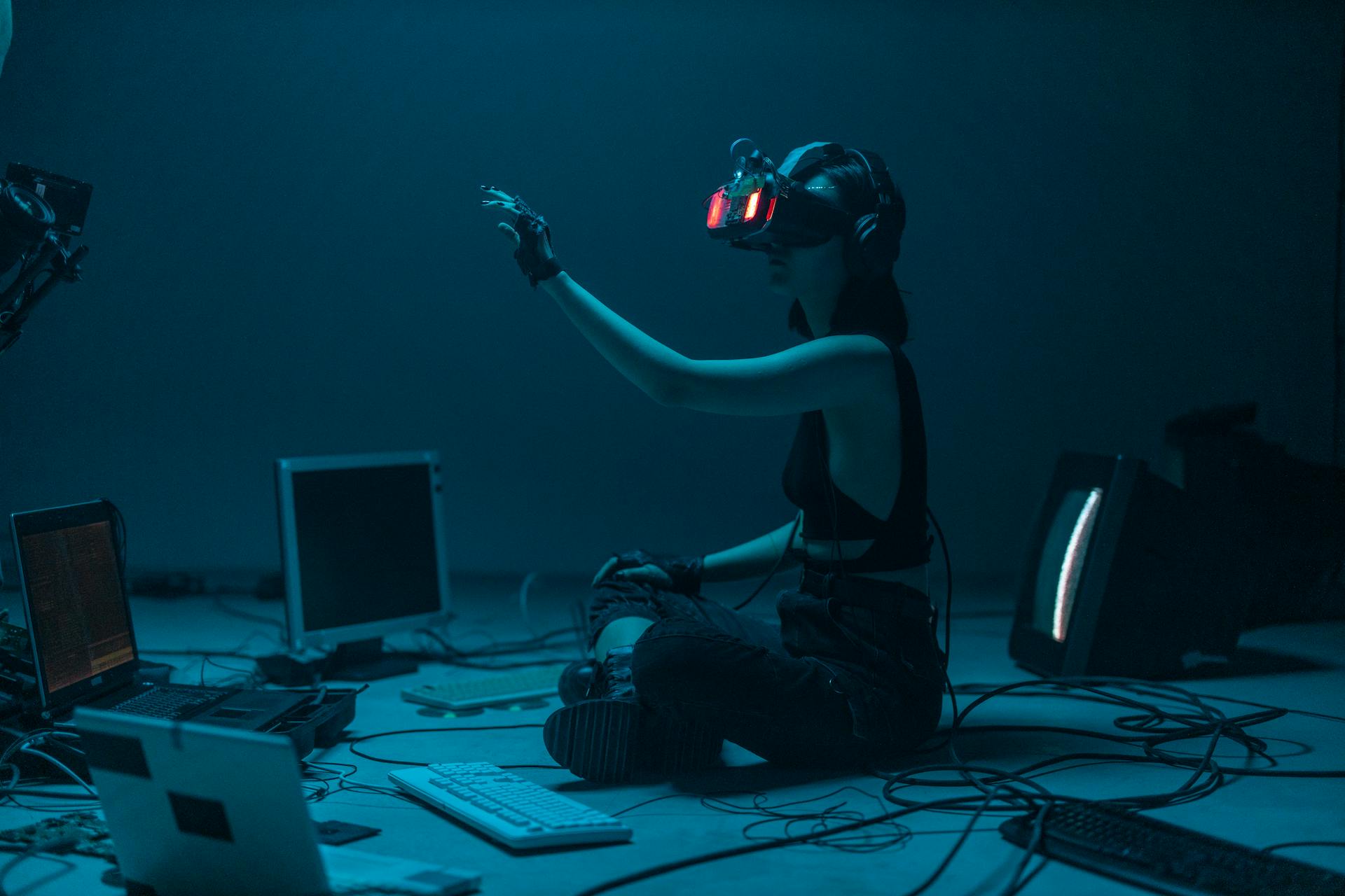 VR headset for immersive gaming experiences