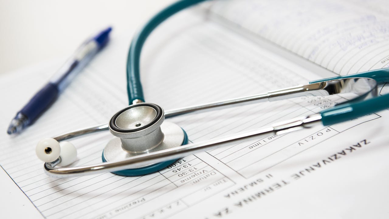 Stethoscope and clinical nursing equipment