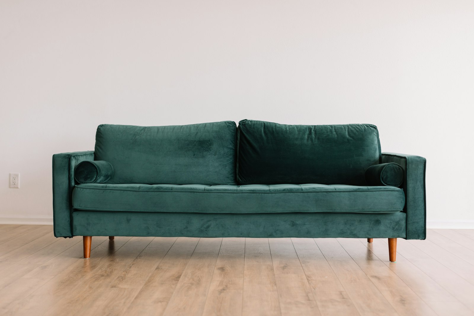 Clean modern living room after professional cleaning