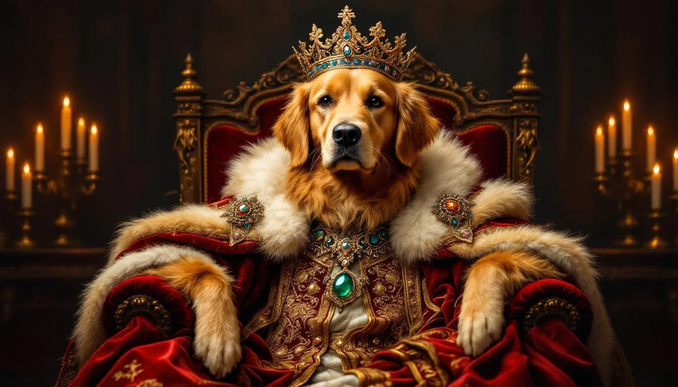 Regal Pet Portraits: Give Your Pet the Royal Treatment